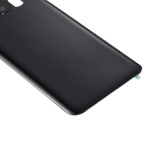 Coperchio posteriore della batteria Samsung Galaxy S8+ G955 con obiettivo della fotocamera e adesivo (Nero)