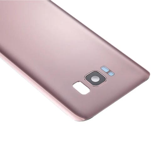 Coperchio Posteriore della Batteria Samsung Galaxy S8+ G955 con Lente della Fotocamera e Adesivo (Rosa Oro)