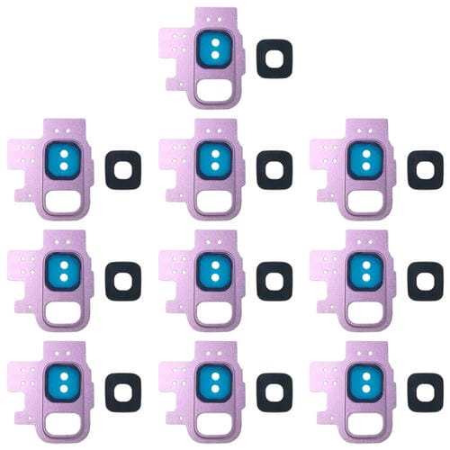 Camera Lens Cover Samsung Galaxy S9/G9600 (Purple) - Pack of (10 Pieces)