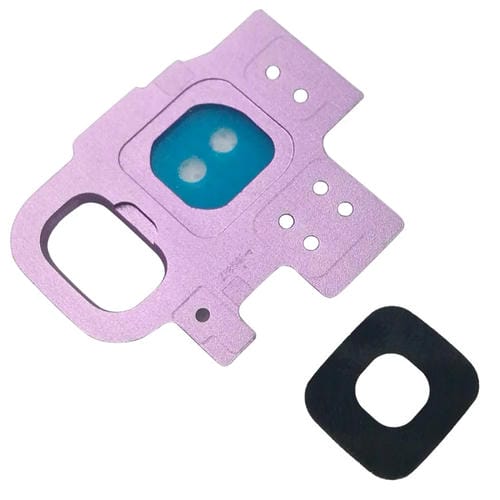 Camera Lens Cover Samsung Galaxy S9/G9600 (Purple) - Pack of (10 Pieces)