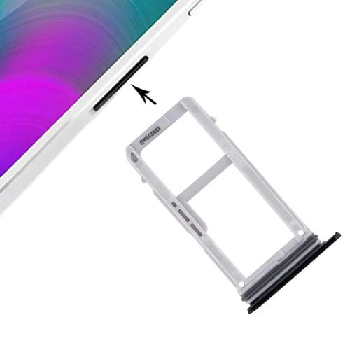 SIM-Kartenfach Samsung Galaxy A3 A320 + Micro SD (Schwarz)