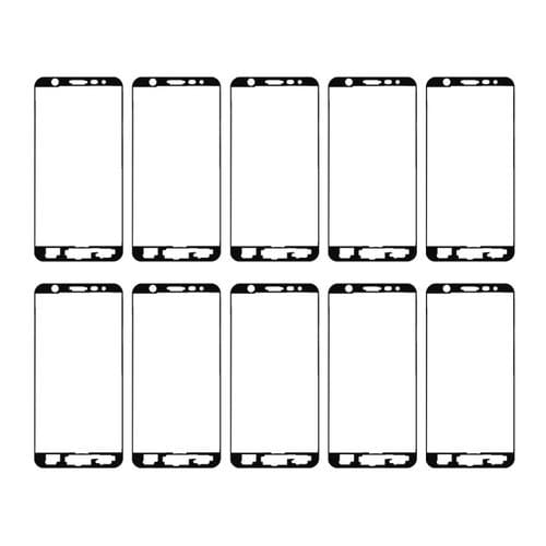 Adesivo de Carcaça Frontal Samsung Galaxy J7 Prime/G610 (10 Peças)