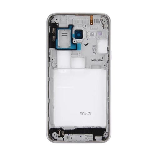 Tapa Trasera de Batería y Bisel Samsung Galaxy J3 J320 (Tarjeta Doble) (Blanco)