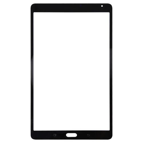 Frontbildschirm Samsung Galaxy Tab S 8.4/T700 Außenglaslinse (Schwarz)
