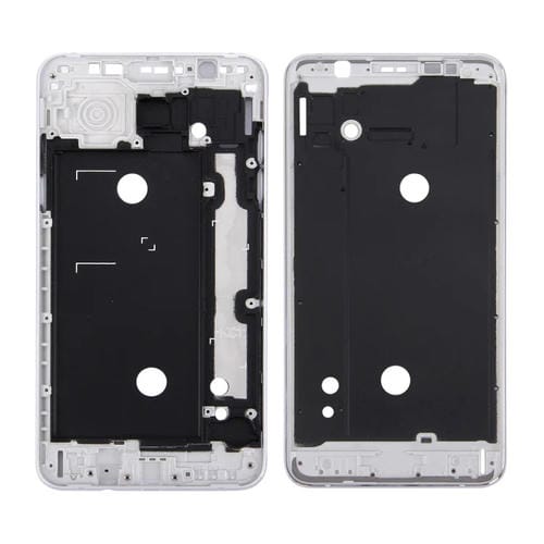 Carcasa Frontal LCD Samsung Galaxy J7 J710 Marco Bisel Placa (Plata)