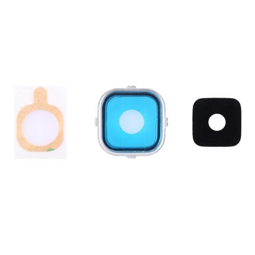 Aro da câmara traseira e lente Samsung Galaxy Alpha G850 com autocolante (10 peças)