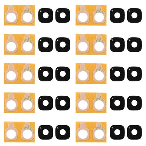 Cubierta de Lente de Cámara Trasera con Pegatina Samsung Galaxy J5 Prime - Pack de (10 Piezas)