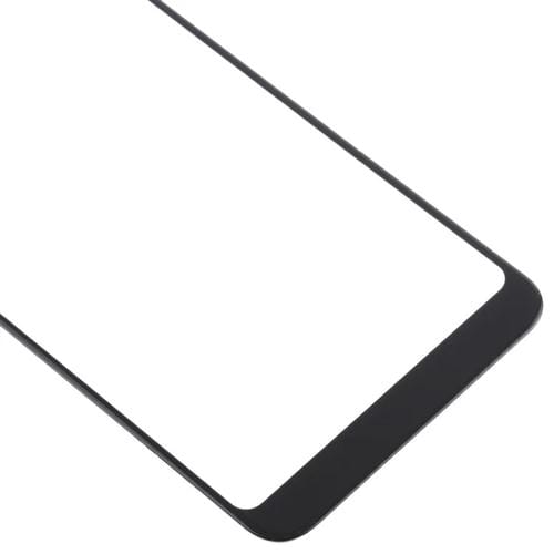 Outer Glass Lens Front Screen Xiaomi Redmi Note 5 and Note 5 Pro (Black)