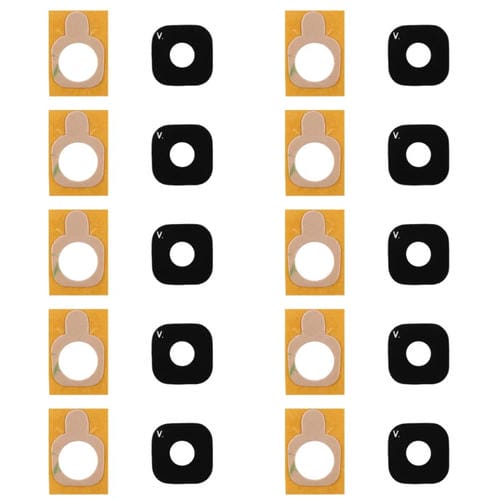 Rückseitige Kameraglasabdeckung mit Klebstoff Samsung Galaxy J3 / J320 - (10 Stück)