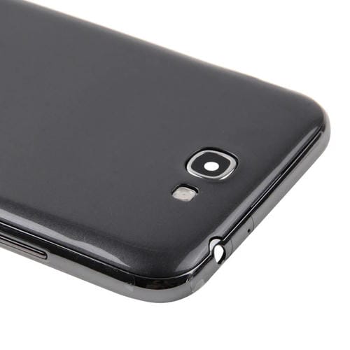 Bezel and Back Cover Samsung Galaxy Note 2 N7100 (Black) Battery