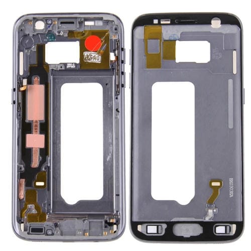 Plaque de lunette d'écran LCD Samsung Galaxy S7/G930 (Gris)