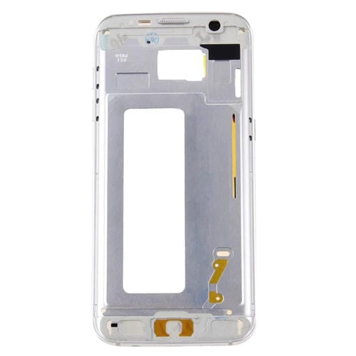 Carcasa Frontal LCD Samsung Galaxy S7 Edge G935 Placa Bisel (Prata)