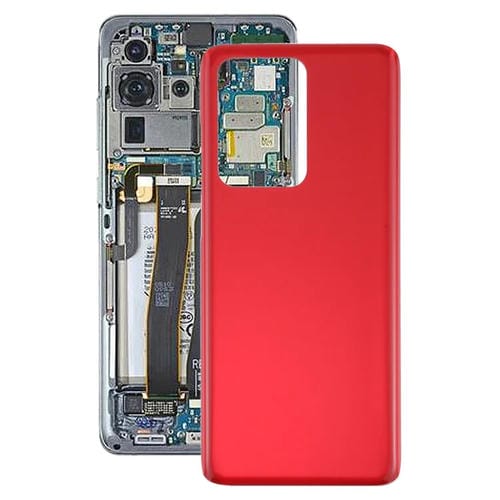 Tapa Trasera de Batería Samsung Galaxy S20 Ultra (Rojo)