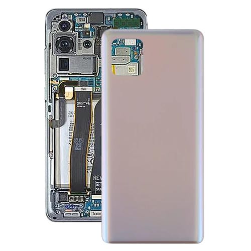 Tapa Trasera de Batería Samsung Galaxy A91 (Plata)