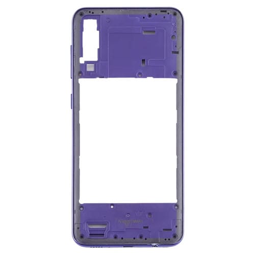 Plaque de lunette de cadre moyen Samsung Galaxy A30s (Bleu foncé)