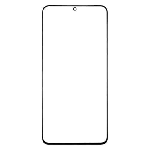 Obiettivo in vetro esterno Samsung Galaxy S20 Schermo frontale (Nero)