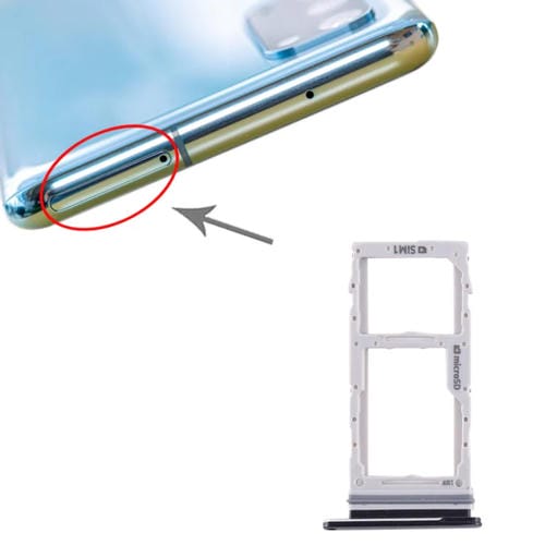 Vassoio della scheda SIM e Micro SD Samsung Galaxy S20 (Nero)