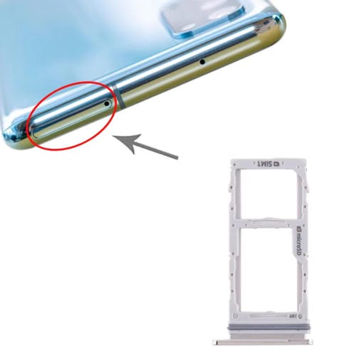 Vassoio della scheda SIM e Micro SD Samsung Galaxy S20 (Bianco)