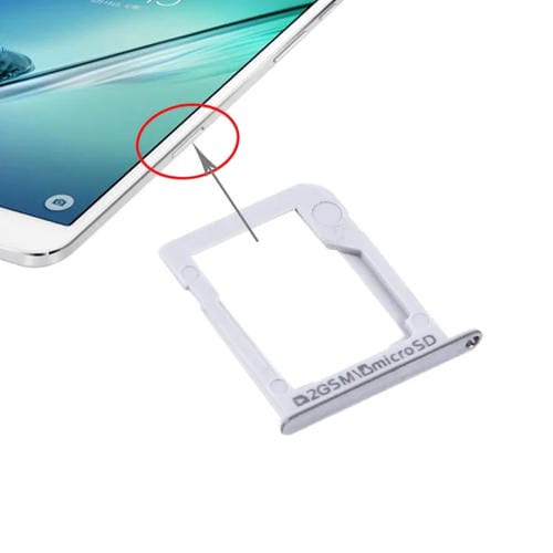SIM Card and Micro SD Tray Samsung Galaxy Tab S2 8.0 T715 (White)