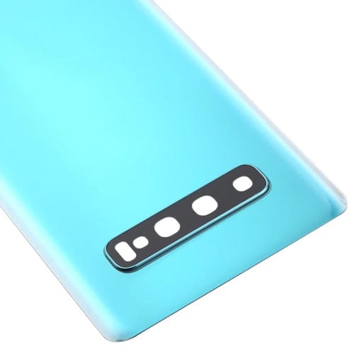 Rückseite der Batterieabdeckung mit Kameraglas Samsung Galaxy S10 (Grün)