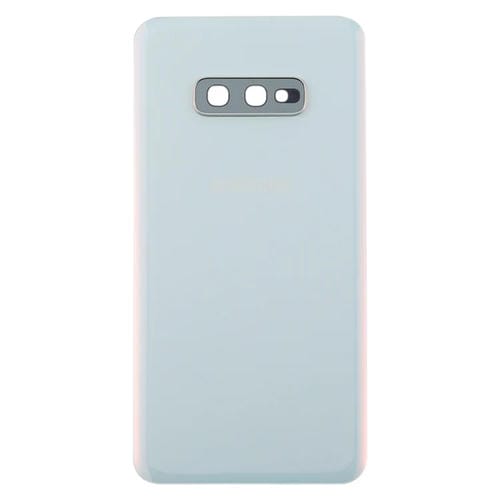 Tappo posteriore della batteria Samsung Galaxy S10e con obiettivo della fotocamera (Bianco)