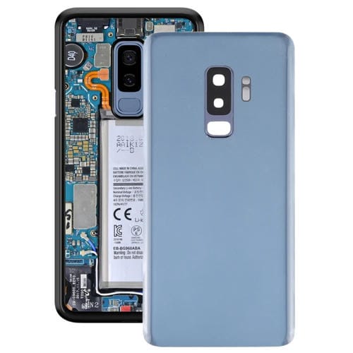 Coperchio Posteriore della Batteria Samsung Galaxy S9+ con Obiettivo della Fotocamera (Blu)