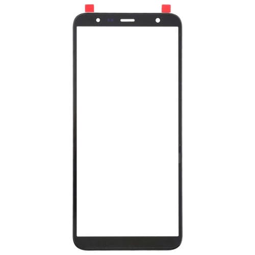 Glaslinse Frontbildschirm Samsung Galaxy J4+/J6+/J610 (Schwarz)
