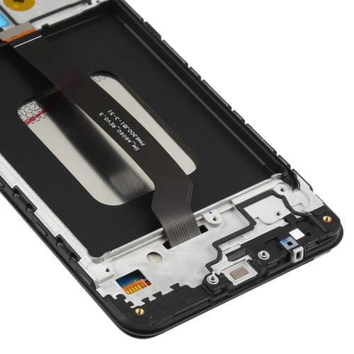 LCD-Bildschirm PLS TFT Samsung Galaxy M40 mit Rahmen (Schwarz)