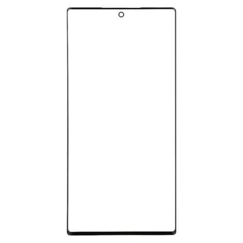 Outer Glass Lens Front Screen Samsung Galaxy Note 10+ (Black)