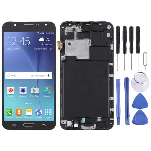 Pantalla TFT Completa Samsung Galaxy J7 J700F con Marco (Negro)