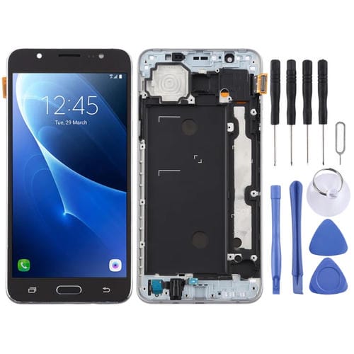 Pantalla TFT Completa Samsung Galaxy J7 J710F con Marco (Negro)