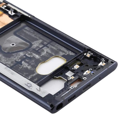 Middle Frame Bezel Plate Samsung Galaxy Note 10 (Black) of Pieces