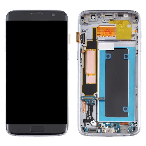 Ecrã LCD OLED Samsung Galaxy S7 Edge SM-G935F com Moldura (Preto)
