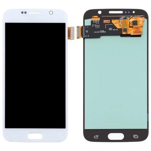 Pantalla Completa OLED Samsung Galaxy S6 (Blanco)