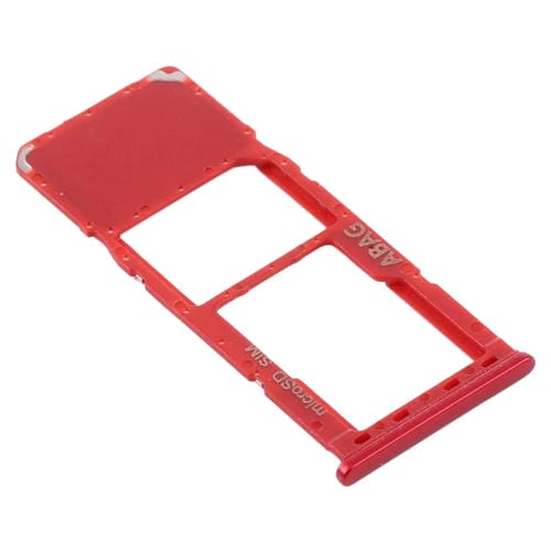 SIM Card and Micro SD Tray Samsung Galaxy A21s (Red)