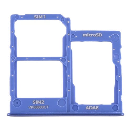 SIM Card and Micro SD Tray Samsung Galaxy A41/A415 (Blue)