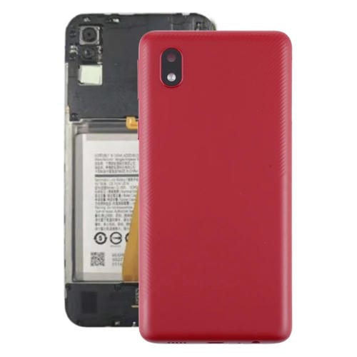 Tampa Traseira da Bateria Samsung Galaxy A01 Core SM-A013 (Vermelho)