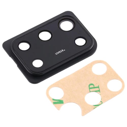 Tampa da Lente da Câmara Samsung Galaxy A31 (10 Peças) (Preto)