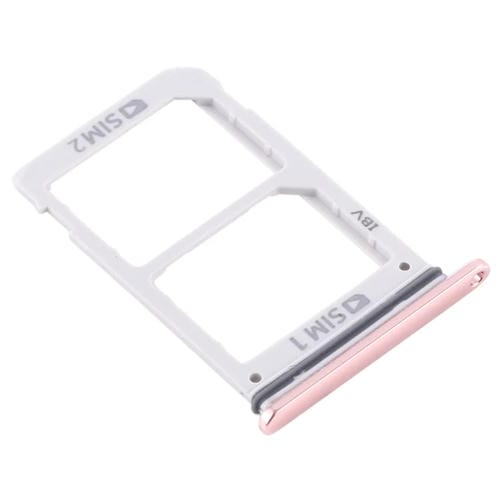 Plateau de carte SIM Samsung Galaxy A8s/A9 Pro Rose - Double