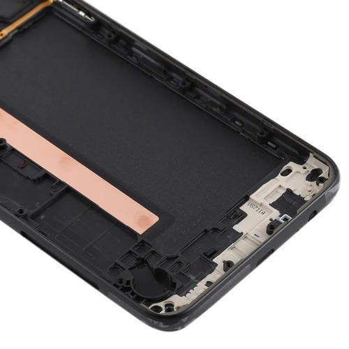 Tampa Traseira Compatível com Samsung Galaxy J8 com Teclas Laterais e Lente da Câmara (Preto)