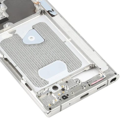 Bezel Plate Samsung Galaxy Note 20 Ultra SM-N985F with Parts (Silver)