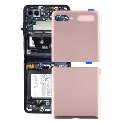 Copertura posteriore della batteria Samsung Galaxy Z Flip 5G SM-F707 (Rosa)