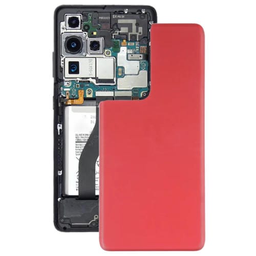 Tapa Trasera de Batería Samsung Galaxy S21 Ultra 5G (Rojo)