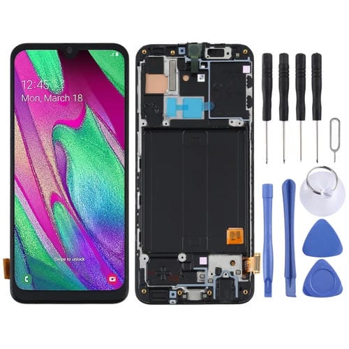 TFT LCD-Bildschirm Samsung Galaxy A40 SM-A405F mit Rahmen
