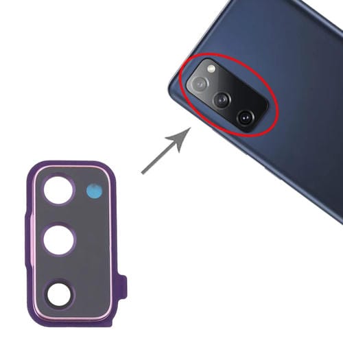 Copertura dell'obiettivo della fotocamera Samsung Galaxy S20 FE (Viola)
