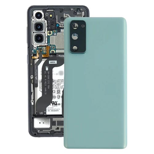 Back Cover of Battery Samsung Galaxy S20 FE with Camera Lens (Blue)
