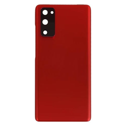 Back Cover of Battery Samsung Galaxy S20 FE with Camera Lens (Red)