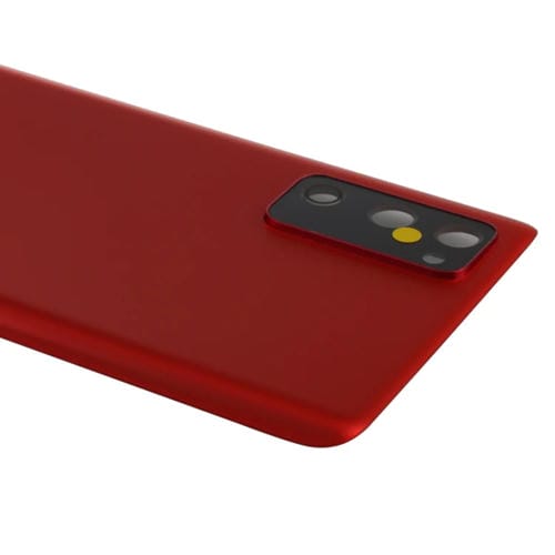 Back Cover of Battery Samsung Galaxy S20 FE with Camera Lens (Red)