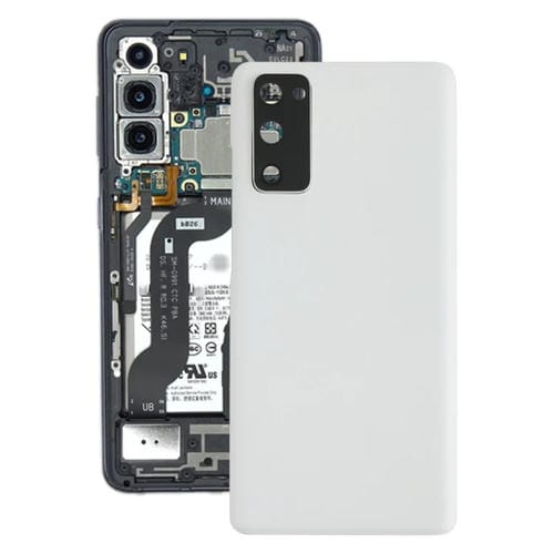 Back Cover with Camera Lens Samsung Galaxy S20 FE (Silver) Battery