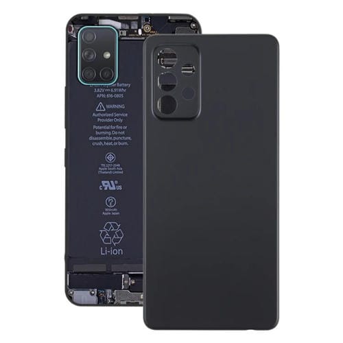 Tampa Traseira da Bateria Samsung Galaxy A72 5G (Preto)